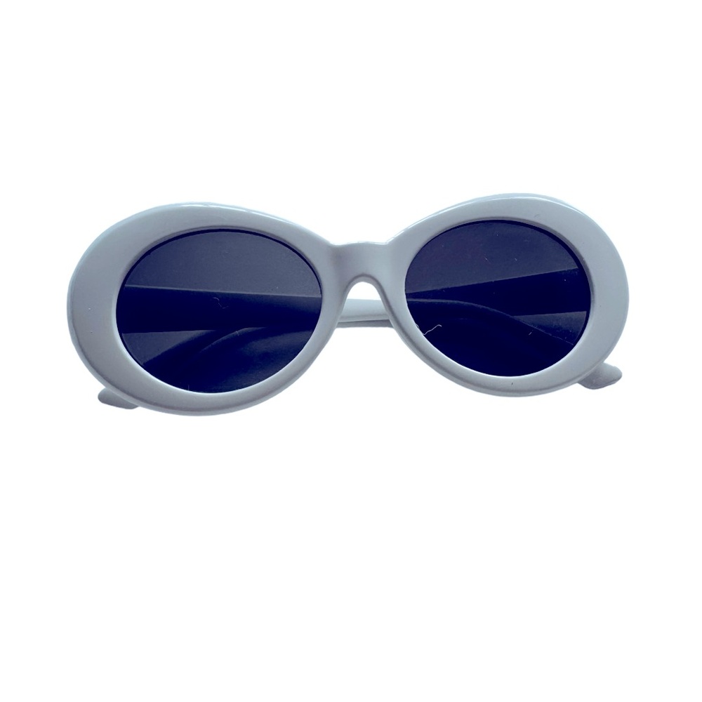 White women’s sunglasses.